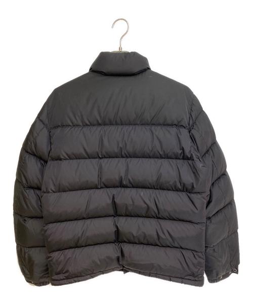 PRADA（プラダ）PRADA (プラダ) ロゴプレートダウンジャケット ブラック サイズ:48の古着・服飾アイテム