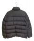 PRADA (プラダ) ロゴプレートダウンジャケット ブラック サイズ:48：120000円