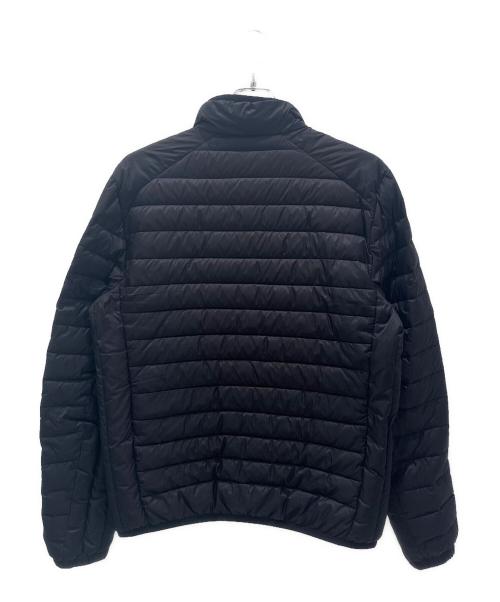 PRADA（プラダ）PRADA (プラダ) ロゴプレートダウンジャケット ブラック サイズ:48の古着・服飾アイテム