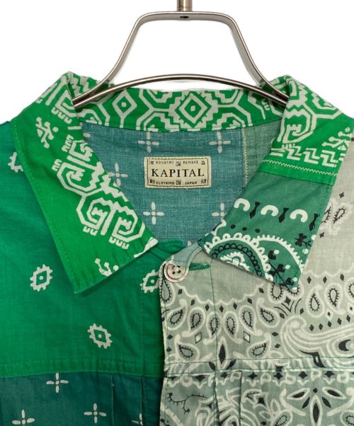 KAPITAL（キャピタル）KAPITAL (キャピタル) バンダナファーストジャケット グリーン サイズ:5の古着・服飾アイテム