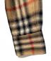 中古・古着 BURBERRY (バーバリー) ノヴァチェックシャツ ベージュ サイズ:XXS：30000円