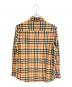 BURBERRY (バーバリー) ノヴァチェックシャツ ベージュ サイズ:XXS：30000円