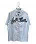 LOUIS VUITTON（ルイ ヴィトン）の古着「エンブロイダード ショートスリーブシャツ」｜スカイブルー
