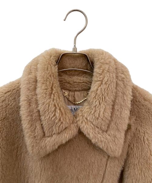 MaxMara（マックスマーラ）MaxMara (マックスマーラ) ティディベアポンチョ ブラウン サイズ:165/88の古着・服飾アイテム