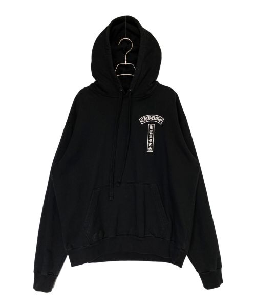 CHROME HEARTS（クロムハーツ）CHROME HEARTS (クロムハーツ) シングルフローラルパーカー ブラック サイズ:Mの古着・服飾アイテム