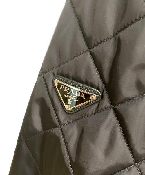 PRADA（プラダ）PRADA (プラダ) ナイロンキルティングジャケット ブラック サイズ:54の古着・服飾アイテム