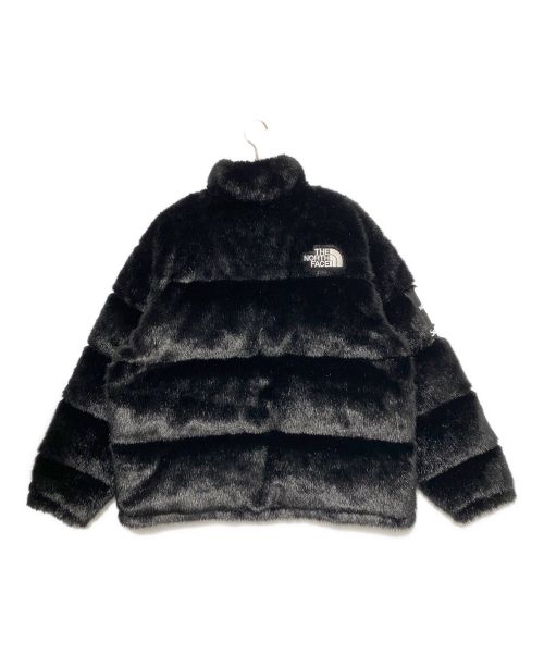 SUPREME（シュプリーム）SUPREME (シュプリーム) THE NORTH FACE (ザ ノース フェイス) Fur Nuptse Jacket ブラック サイズ:Lの古着・服飾アイテム