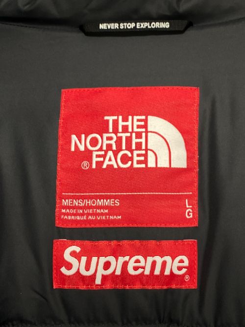 SUPREME（シュプリーム）SUPREME (シュプリーム) THE NORTH FACE (ザ ノース フェイス) Fur Nuptse Jacket ブラック サイズ:Lの古着・服飾アイテム