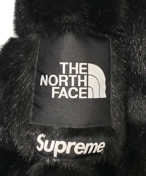 SUPREME（シュプリーム）SUPREME (シュプリーム) THE NORTH FACE (ザ ノース フェイス) Fur Nuptse Jacket ブラック サイズ:Lの古着・服飾アイテム