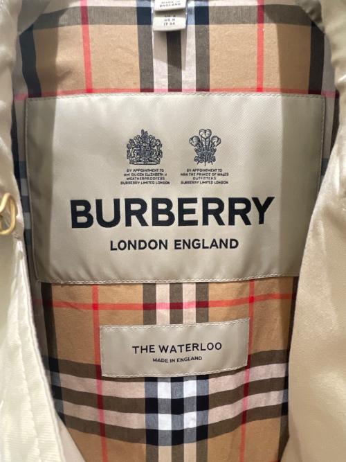 BURBERRY（バーバリー）BURBERRY (バーバリー) ウォータールー/トレンチコート ベージュ サイズ:34の古着・服飾アイテム