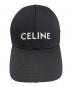 CELINE (セリーヌ) ロゴベースボール キャップ ブラック サイズ:L：45000円