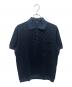 LOUIS VUITTON（ルイ ヴィトン）の古着「モノグラムツイード半袖ポロシャツ」｜ネイビー