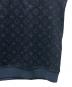 中古・古着 LOUIS VUITTON (ルイ ヴィトン) モノグラムツイード半袖ポロシャツ ネイビー サイズ:XL：68000円