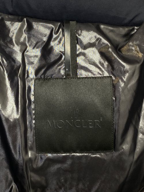 MONCLER（モンクレール）MONCLER (モンクレール) MAURES/ダウンジャケット ネイビー サイズ:2の古着・服飾アイテム
