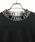 中古・古着 FENDI (フェンディ) ハイネックロゴTシャツ ブラック サイズ:XXL：30000円