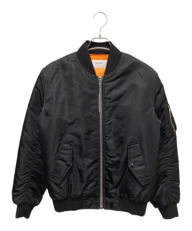 未使用 セリーヌ ラムスキン ボンバージャケット エディスリマン スタッズ ロゴ 未使用 セリーヌ ラムスキン ボンバージャケット エディスリマン