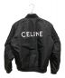 CELINE (セリーヌ) 23AW CELINE by Hedi Slimane セリーヌバイエディスリマン MA-1 ボンバージャケット ブラック サイズ:46：160000円