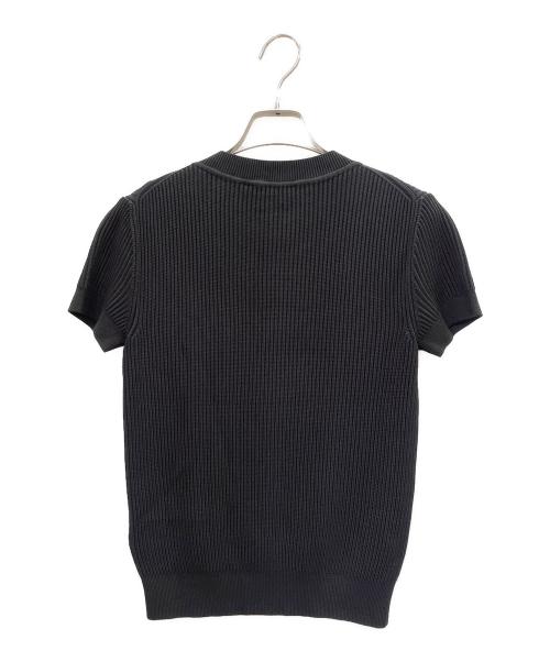 HERMES（エルメス）HERMES (エルメス) ハーネスリングリブニット ブラック サイズ:34の古着・服飾アイテム