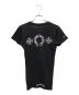 CHROME HEARTS (クロムハーツ) Horseshoe Scroll Label Print T-Shirt/ホースシュー スクロールラベル プリント Tシャツ ブラック サイズ:S：60000円