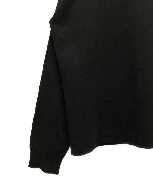 LOEWE（ロエベ）LOEWE (ロエベ) アナグラム パッチ セーター(コットンブレンド)  ブラック サイズ:Sの古着・服飾アイテム