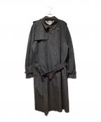 BURBERRYバーバリー）の古着「ウエストミンスター/トレンチコート」｜ブラック