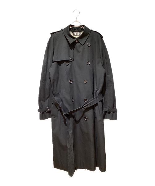 BURBERRY（バーバリー）BURBERRY (バーバリー) ウエストミンスター/トレンチコート ブラック サイズ:52の古着・服飾アイテム