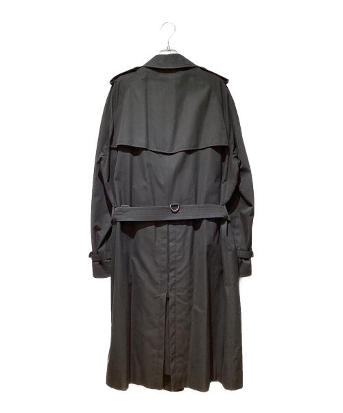 BURBERRY（バーバリー）BURBERRY (バーバリー) ウエストミンスター/トレンチコート ブラック サイズ:52の古着・服飾アイテム