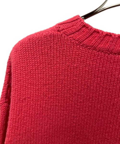 CHANEL（シャネル）CHANEL (シャネル) ロゴカシミヤニット ショッキングピンク サイズ:34の古着・服飾アイテム