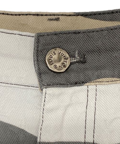 LOUIS VUITTON（ルイ ヴィトン）LOUIS VUITTON (ルイ ヴィトン) カモフラモノグラムデニムパンツ サイズ:31の古着・服飾アイテム