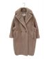 MaxMara（マックスマーラ）の古着「テディベアコート」｜サンド