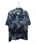 LOUIS VUITTONルイ ヴィトン）の古着「ハワイアンタペストリーデニムシャツ」