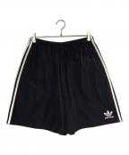 BALENCIAGA×adidasバレンシアガ×アディダス）の古着「ナイロンハーフパンツ」｜ブラック