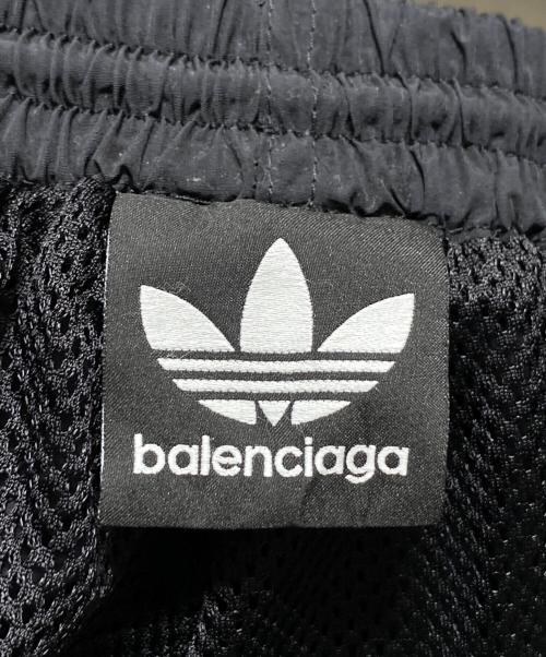 BALENCIAGA（バレンシアガ）BALENCIAGA (バレンシアガ) adidas (アディダス) ナイロンハーフパンツ ブラック サイズ:50の古着・服飾アイテム