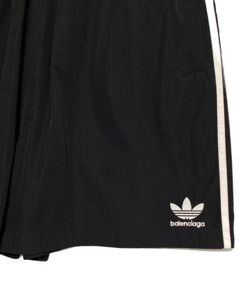 BALENCIAGA（バレンシアガ）BALENCIAGA (バレンシアガ) adidas (アディダス) ナイロンハーフパンツ ブラック サイズ:50の古着・服飾アイテム
