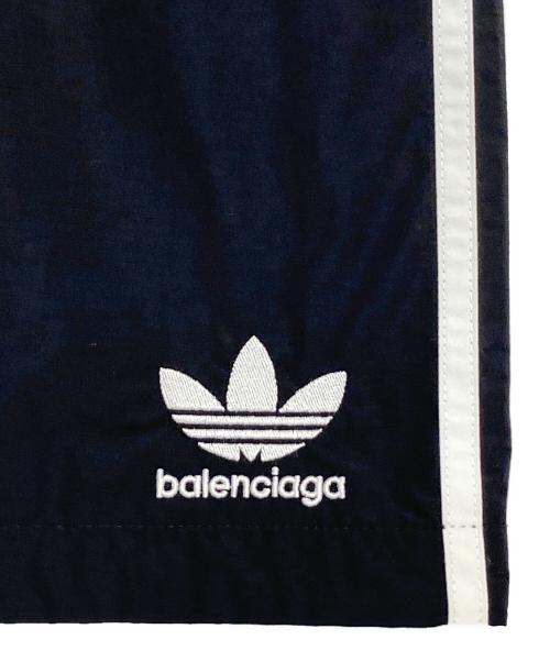 BALENCIAGA（バレンシアガ）BALENCIAGA (バレンシアガ) adidas (アディダス) ナイロンハーフパンツ ブラック サイズ:50の古着・服飾アイテム
