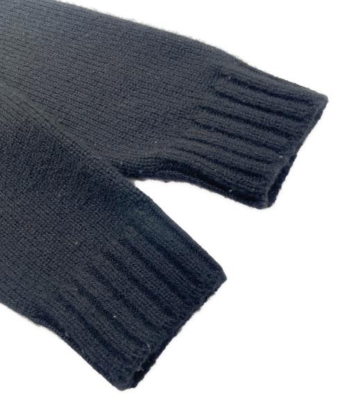 CHANEL（シャネル）CHANEL (シャネル) カメリアパッチ ニット ブラック サイズ:42の古着・服飾アイテム