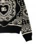 中古・古着 DOLCE & GABBANA (ドルチェ＆ガッバーナ) モノグラムロゴニット ブラック サイズ:50：40000円