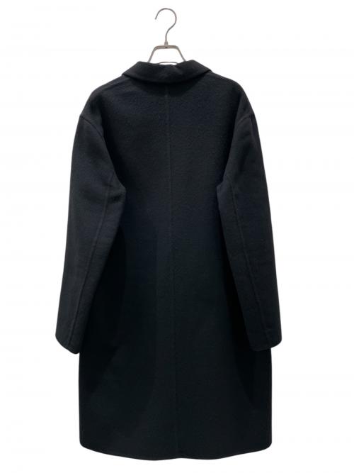 HERMES（エルメス）HERMES (エルメス) カシミヤダブルフェイスコート ブラック サイズ:40の古着・服飾アイテム
