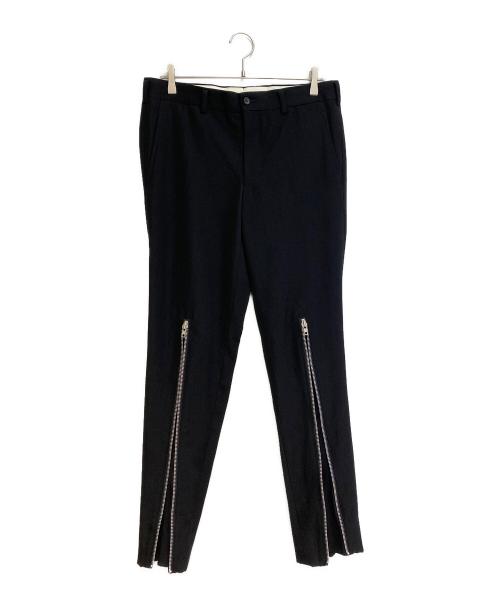 COMME des GARCONS HOMME PLUS（コムデギャルソンオムプリュス）COMME des GARCONS HOMME PLUS (コムデギャルソンオムプリュス) ジップパンツ ブラック サイズ:Mの古着・服飾アイテム