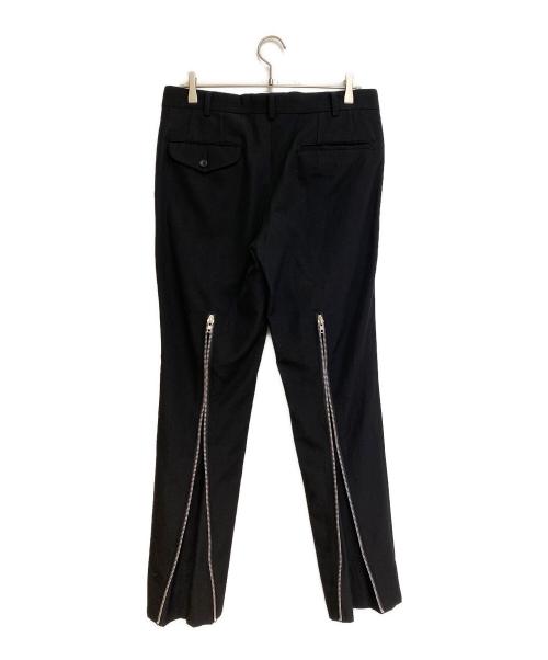 COMME des GARCONS HOMME PLUS（コムデギャルソンオムプリュス）COMME des GARCONS HOMME PLUS (コムデギャルソンオムプリュス) ジップパンツ ブラック サイズ:Mの古着・服飾アイテム