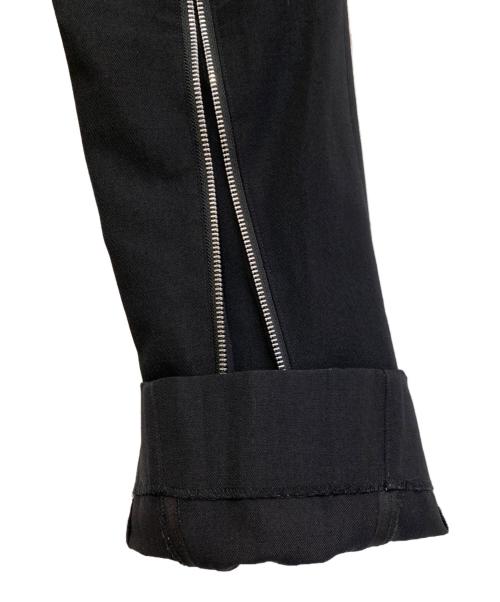 COMME des GARCONS HOMME PLUS（コムデギャルソンオムプリュス）COMME des GARCONS HOMME PLUS (コムデギャルソンオムプリュス) ジップパンツ ブラック サイズ:Mの古着・服飾アイテム