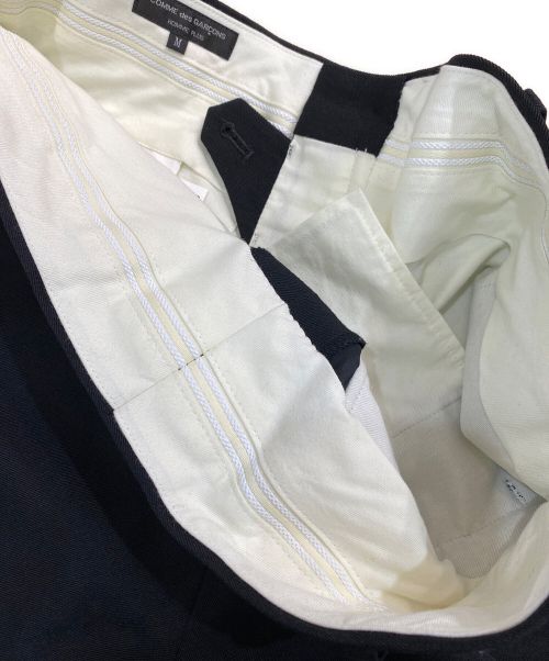 COMME des GARCONS HOMME PLUS（コムデギャルソンオムプリュス）COMME des GARCONS HOMME PLUS (コムデギャルソンオムプリュス) ジップパンツ ブラック サイズ:Mの古着・服飾アイテム