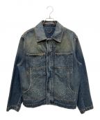 LOUIS VUITTONルイ ヴィトン）の古着「23AW モノグラム ワークウエア デニムジャケット」｜インディゴ
