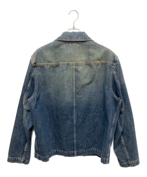 LOUIS VUITTON（ルイ ヴィトン）LOUIS VUITTON (ルイ ヴィトン) 23AW モノグラム ワークウエア デニムジャケット インディゴ サイズ:50の古着・服飾アイテム
