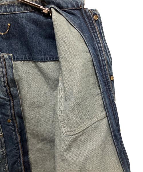 LOUIS VUITTON（ルイ ヴィトン）LOUIS VUITTON (ルイ ヴィトン) 23AW モノグラム ワークウエア デニムジャケット インディゴ サイズ:50の古着・服飾アイテム