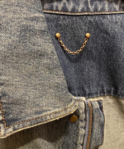 LOUIS VUITTON（ルイ ヴィトン）LOUIS VUITTON (ルイ ヴィトン) 23AW モノグラム ワークウエア デニムジャケット インディゴ サイズ:50の古着・服飾アイテム