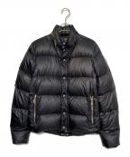 CHROME HEARTSクロムハーツ）の古着「クロスボールダガージップダウンジャケット」｜ブラック