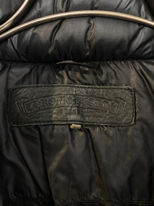 CHROME HEARTS（クロムハーツ）CHROME HEARTS (クロムハーツ) ダウンジャケット ブラック サイズ:Sの古着・服飾アイテム