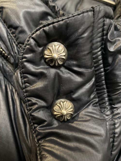 CHROME HEARTS（クロムハーツ）CHROME HEARTS (クロムハーツ) ダウンジャケット ブラック サイズ:Sの古着・服飾アイテム