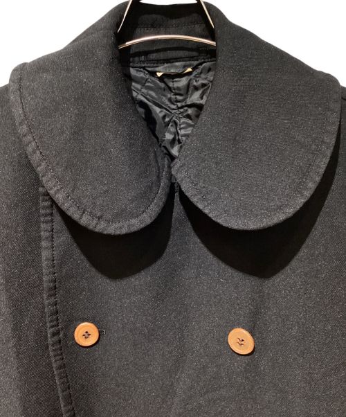 COMME des GARCONS（コムデギャルソン）COMME des GARCONS (コムデギャルソン) ポリ縮オーバーサイズコート ブラック サイズ:Mの古着・服飾アイテム